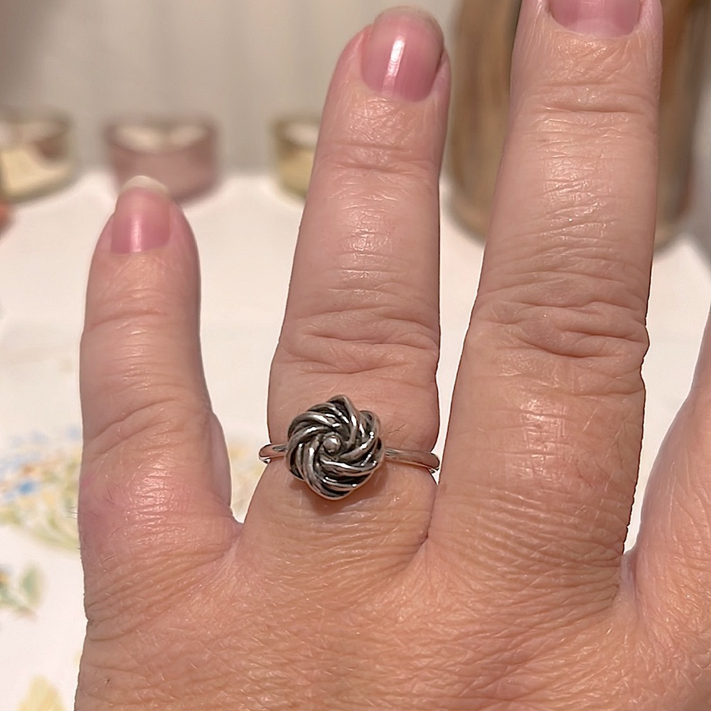 Hagit ISRAEL 925 Sterling Silver Ring Size 10